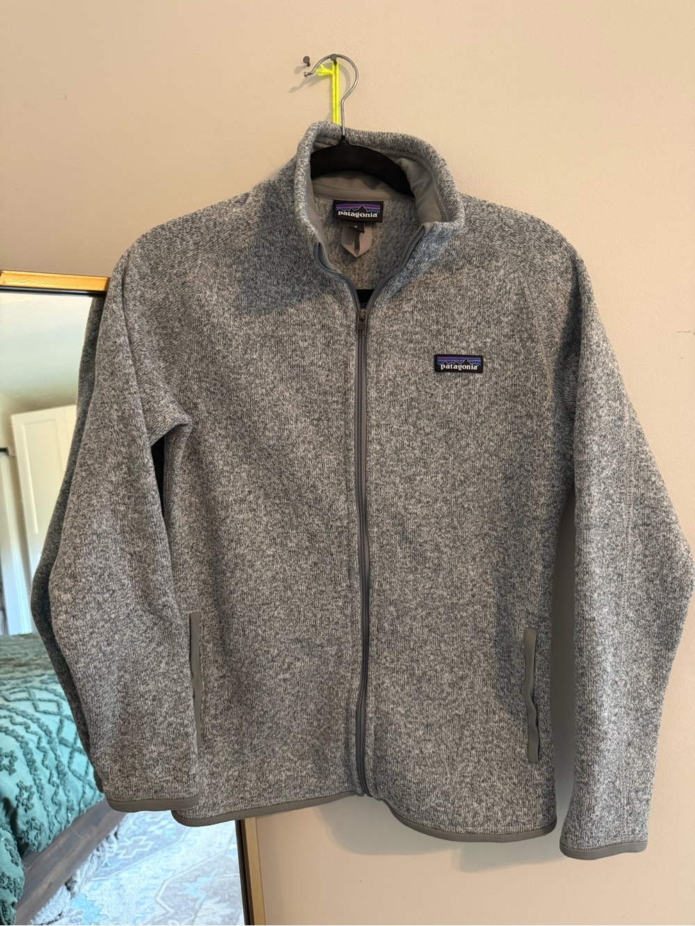 Patagonia Heather Gray Better Sweater Full-Zip